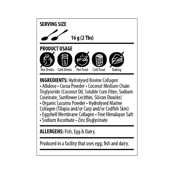 Multi Collagen Radiance - Chocolate