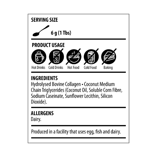 Bovine Collagen Coffee Creamer