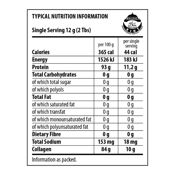 Bovine Collagen Powder - Type I and III
