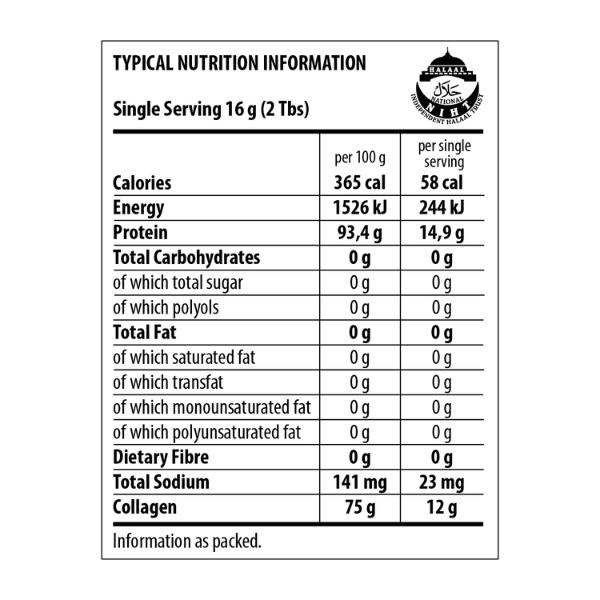 Multi Collagen Powder -Type I, II and III