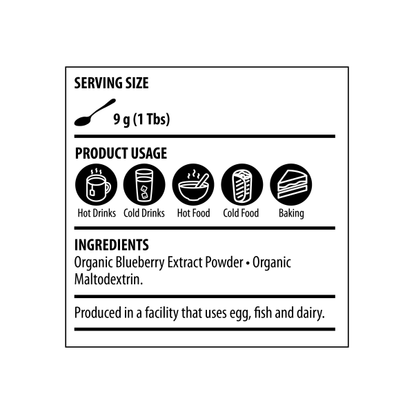 Organic Blueberry Powder