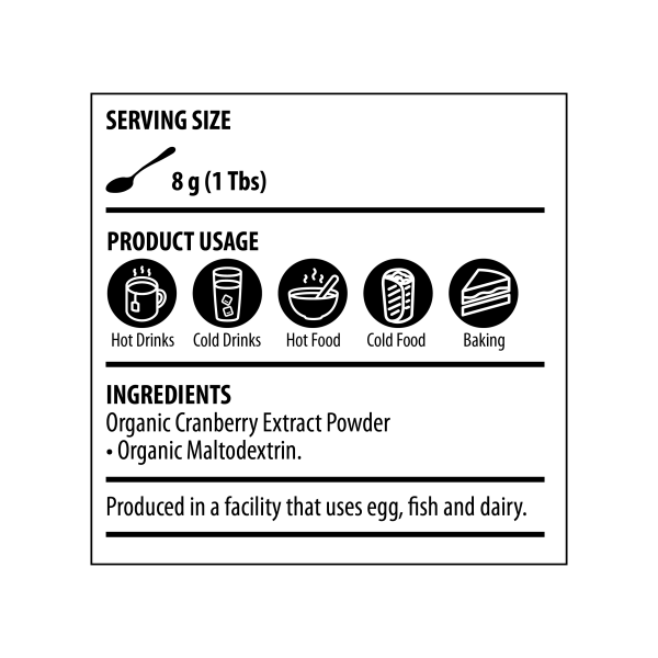 Organic Cranberry Powder