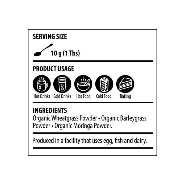 Organic Green Alkaliser Powder