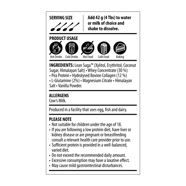 Sports Protein Shake - Vanilla